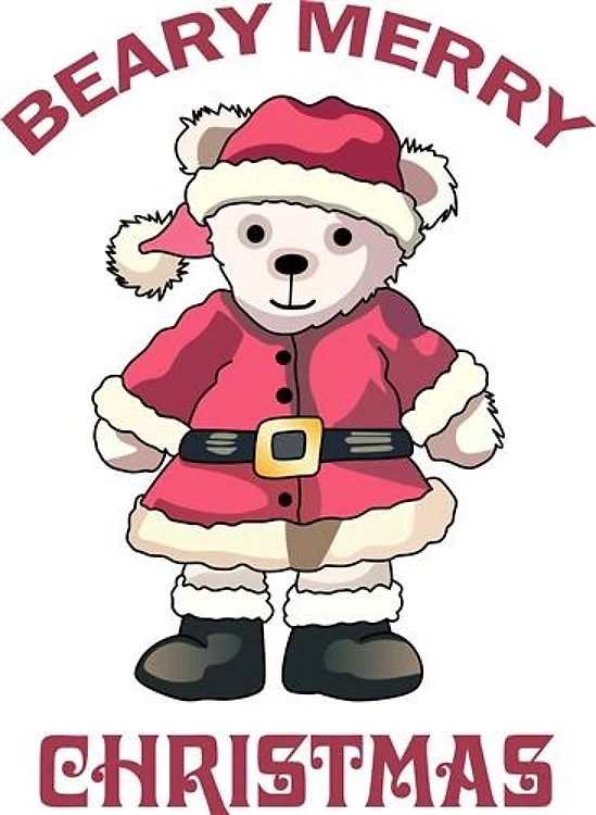 BEARY MERRY CHRISTMAS