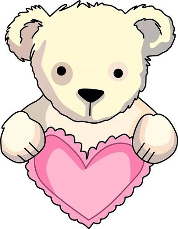 TEDDY BEAR WITH HEART