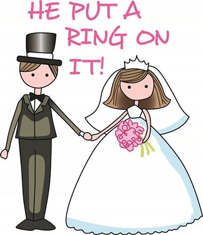 HE PUT A RING ON IT