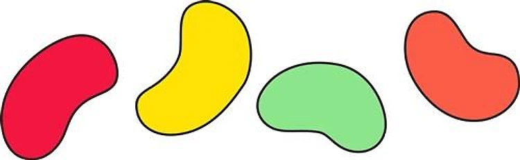JELLY BEAN BORDER