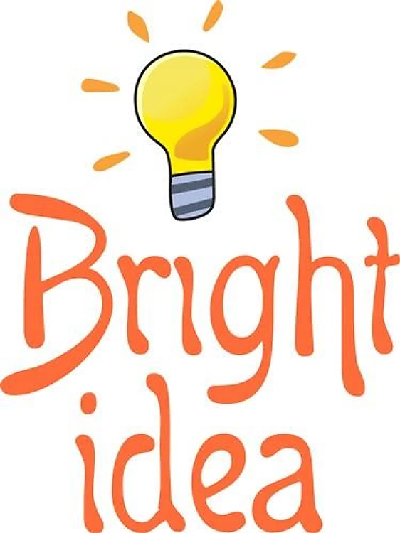 LIGHTBULB BRIGHT IDEA