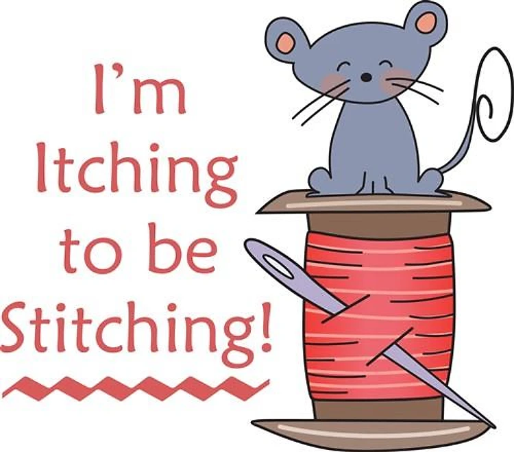 ITCHING TO BE STITCHING