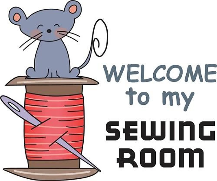 WELCOME TO MY SEWING ROOM