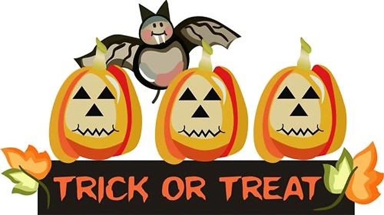 TRICK OR TREAT SIGN