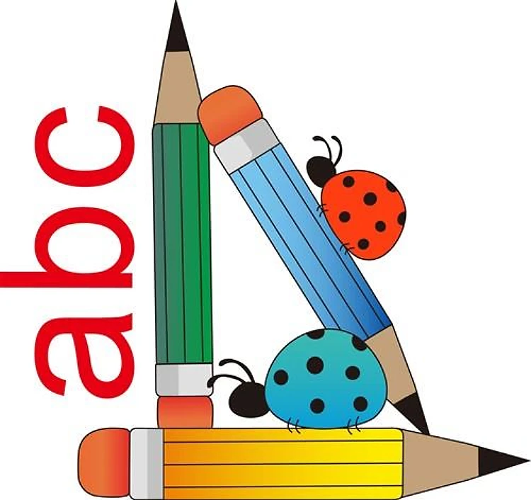 ABC LADYBUGS ON PENCILS