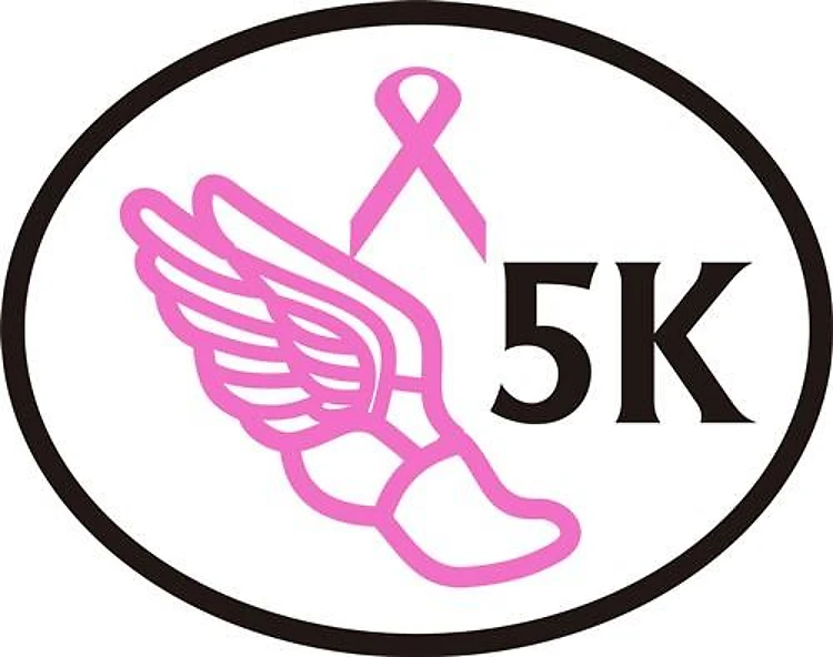 5K CANCER APPLIQUE