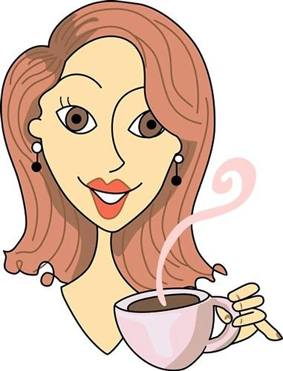 LADY WITH COFFEE