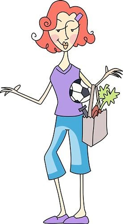 BUSY MOM