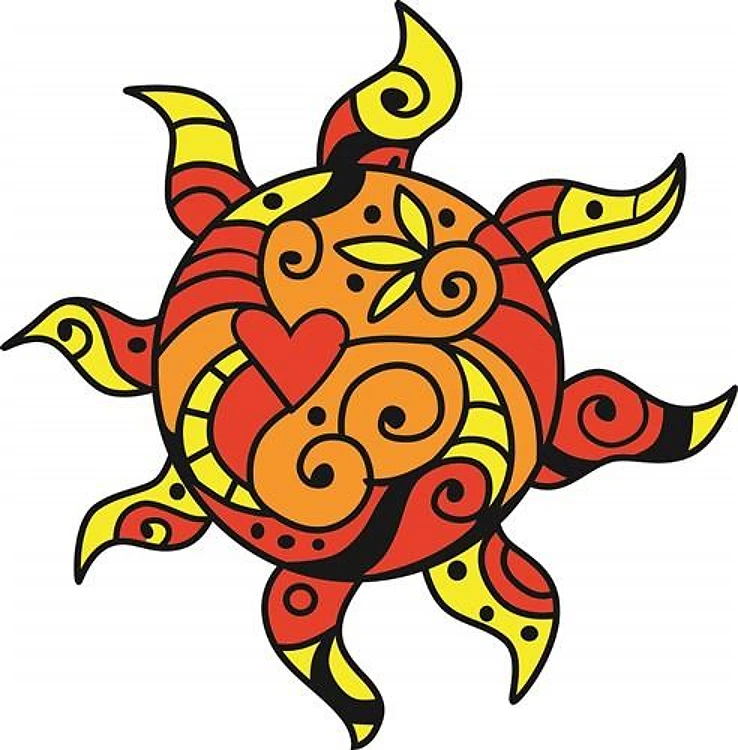 PAINTED SUN