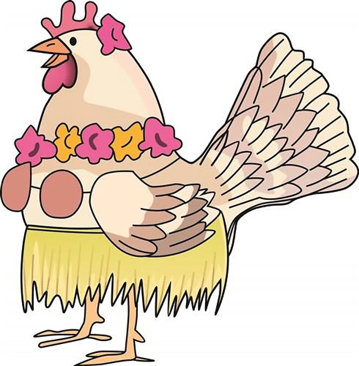CHICKEN HULA DANCER
