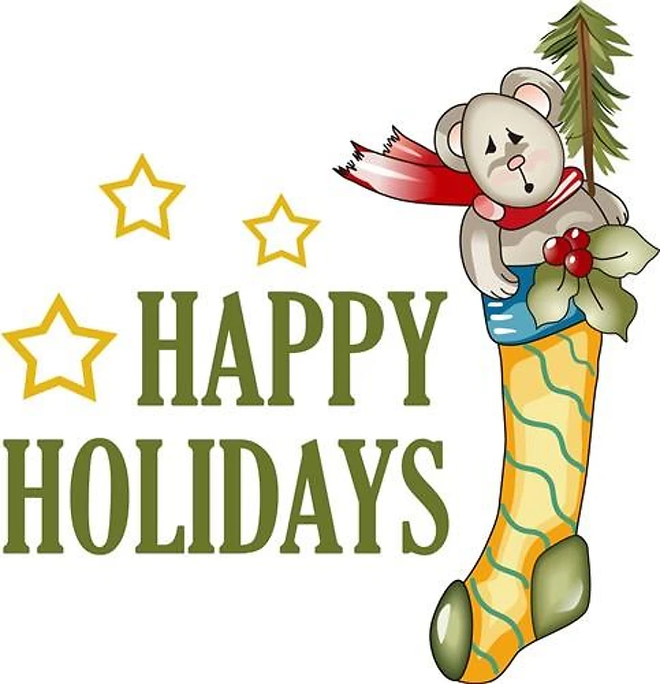 HAPPY HOLIDAYS