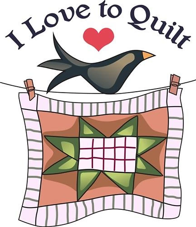 I LOVE TO QUILT