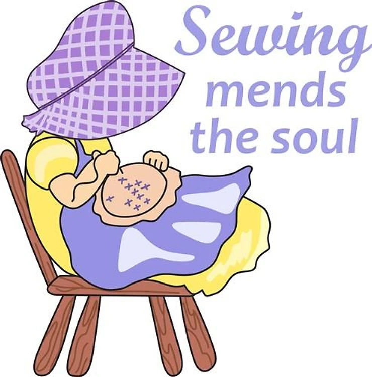 SEWING MENDS THE SOUL