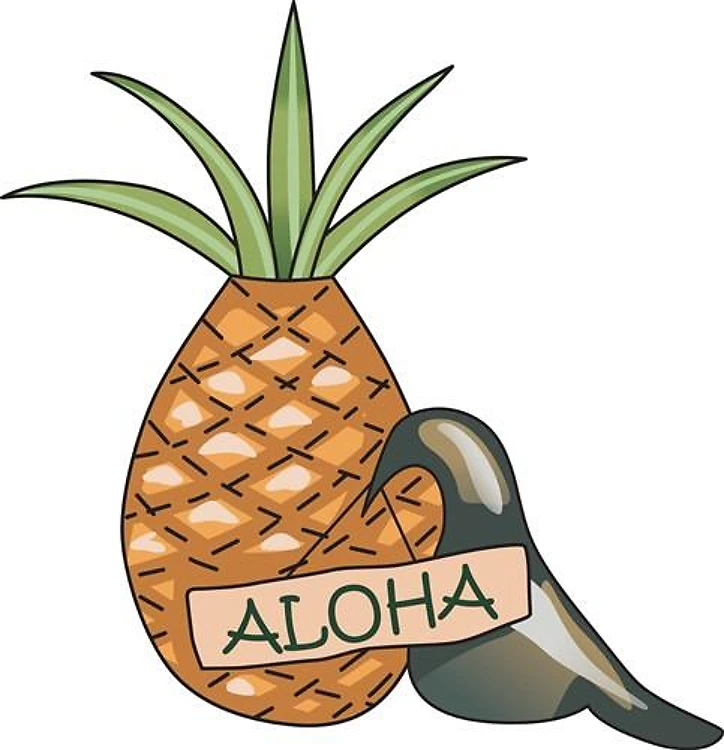 ALOHA PINEAPPLE & CROW