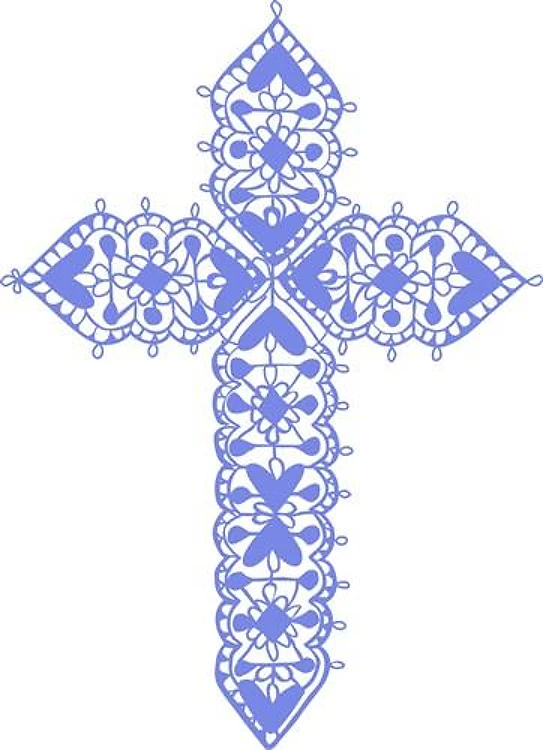 LACEWORK CROSS