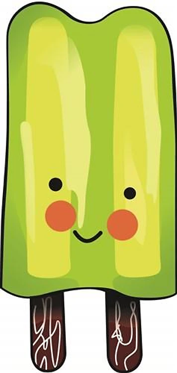 POPSICLE WITH FACE
