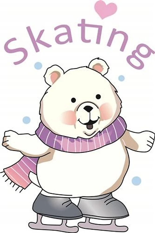 SKATING POLAR BEAR