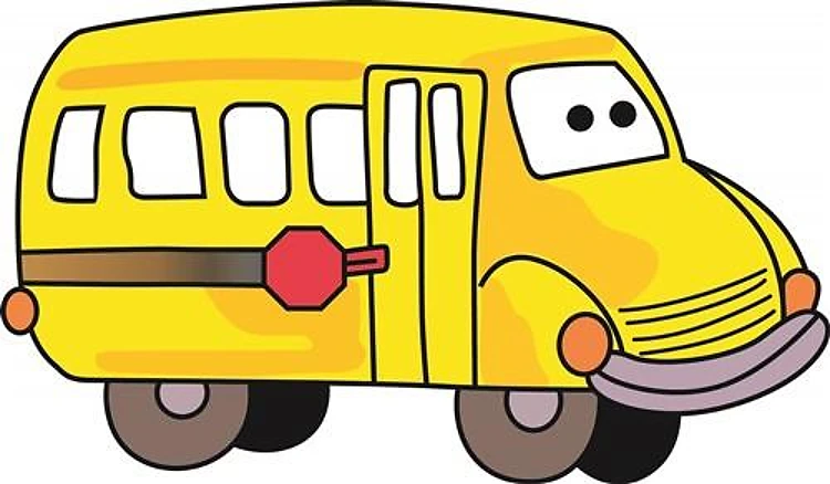 CARTOON SCHOOL BUS