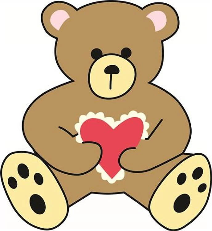 TEDDY BEAR WITH HEART