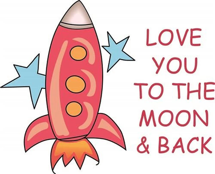 LOVE YOU TO THE MOON