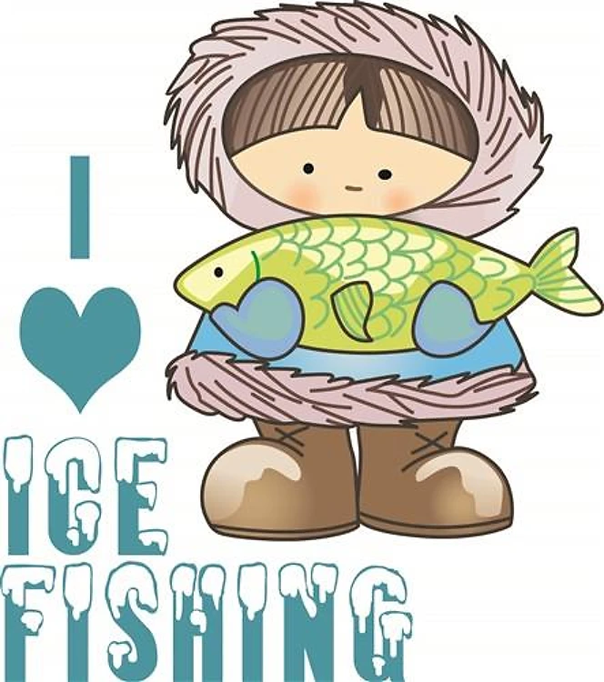 I HEART ICE FISHING