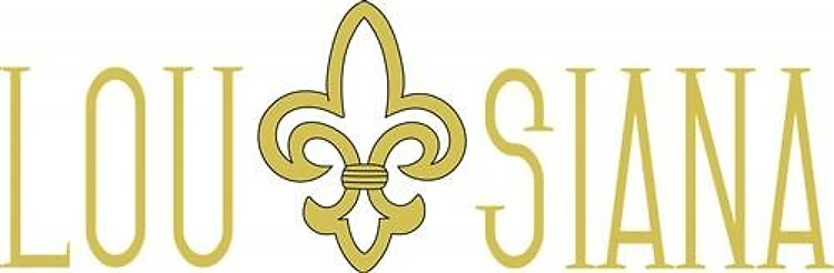 FLEUR DE LIS APPLIQUE LOUISIANA