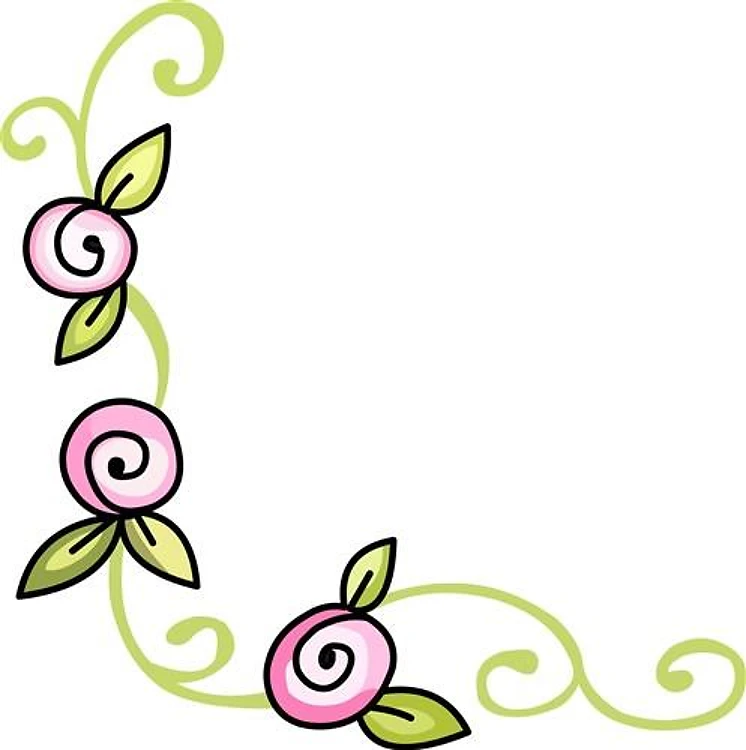FAIRYTALE FLORAL BORDER