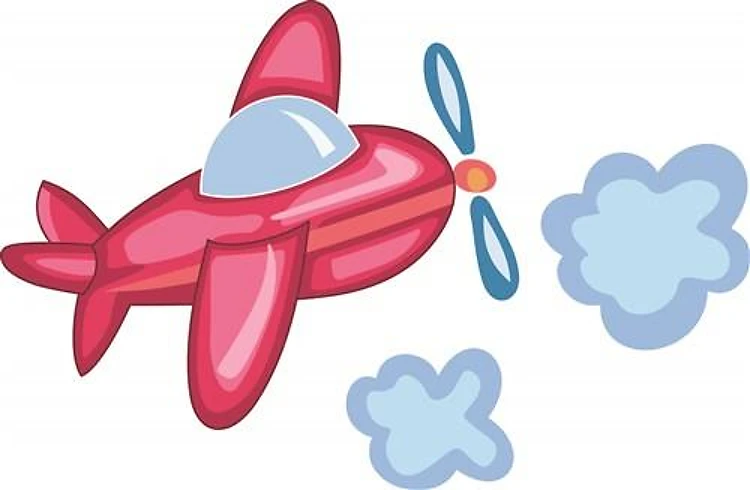 AIRPLANE IN CLOUDS