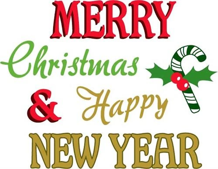 MERRY CHRISTMAS HAPPY NEW YEAR