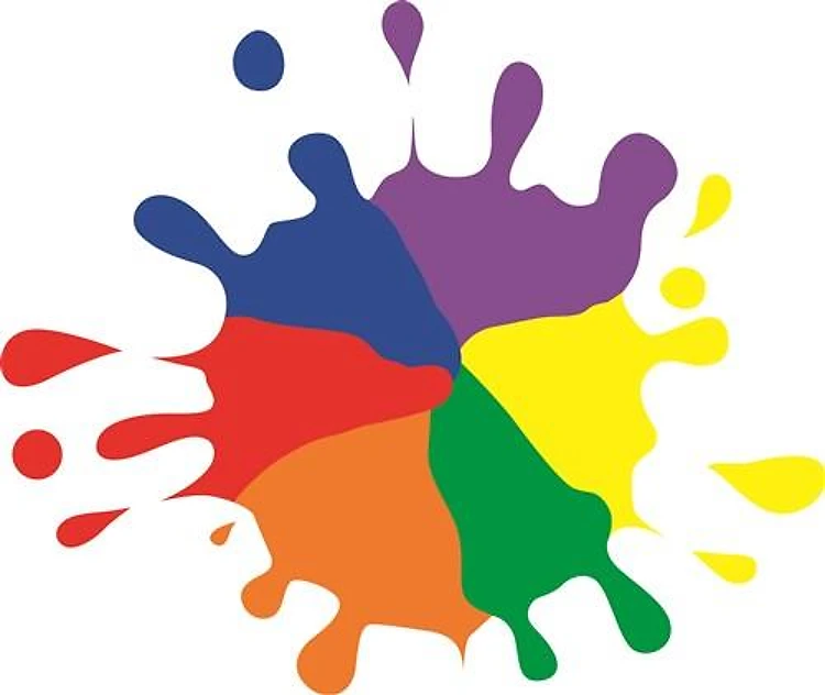 Rainbow Color Splash