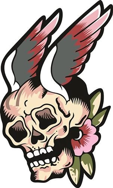 FLYING SKULL