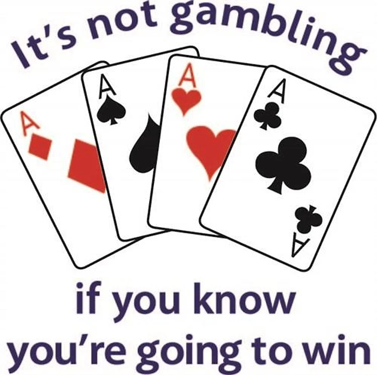 ITS NOT GAMBELING