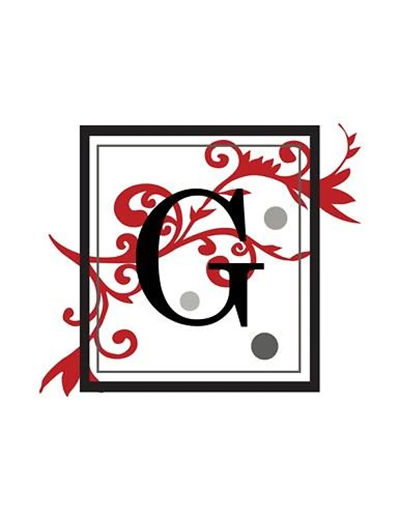 FANCY SQUARE LETTER G
