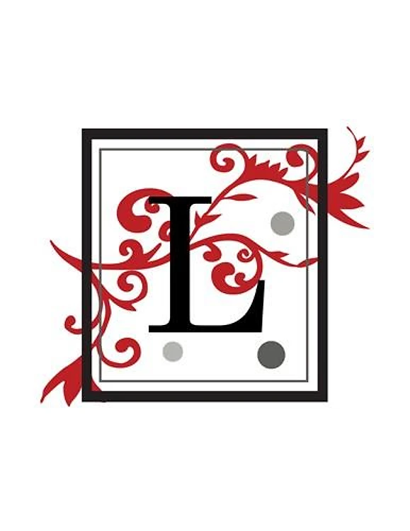 FANCY SQUARE LETTER I