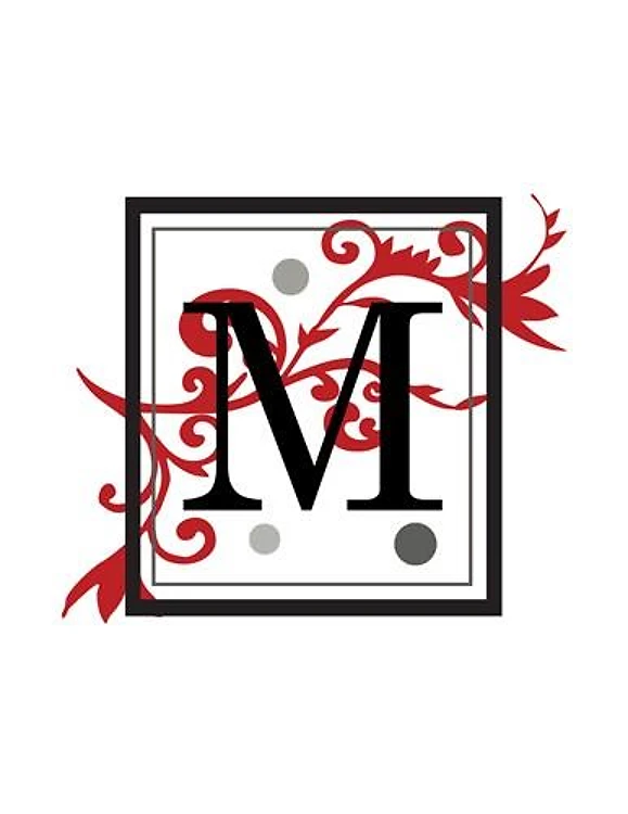 FANCY SQUARE LETTER J
