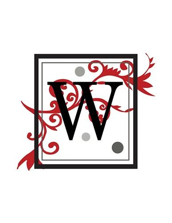 FANCY SQUARE LETTER T