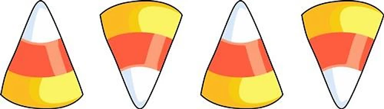 CANDY CORN BORDER