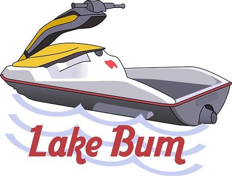 JET SKI LAKE BUM