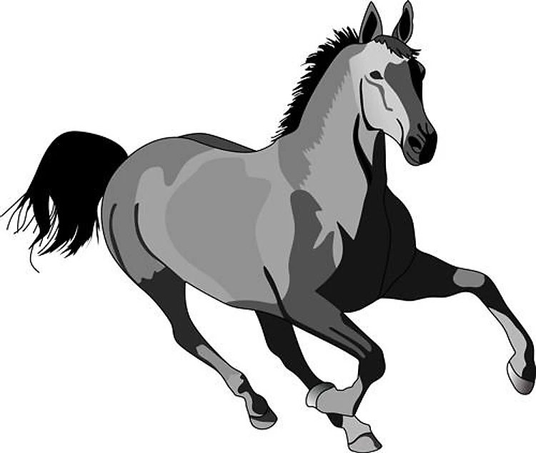 RUNNING HORSE