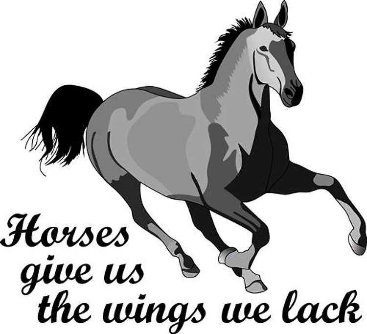 RUNNING HORSE