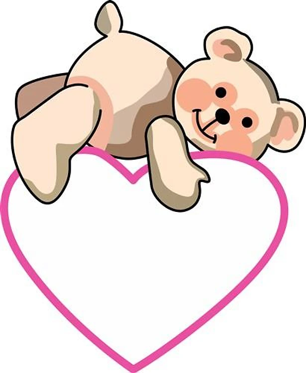 TEDDY BEAR ON HEART