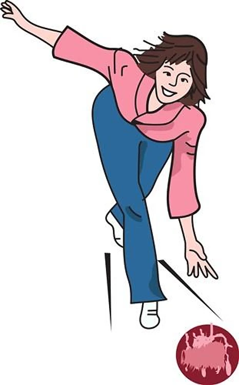 WOMAN BOWLER