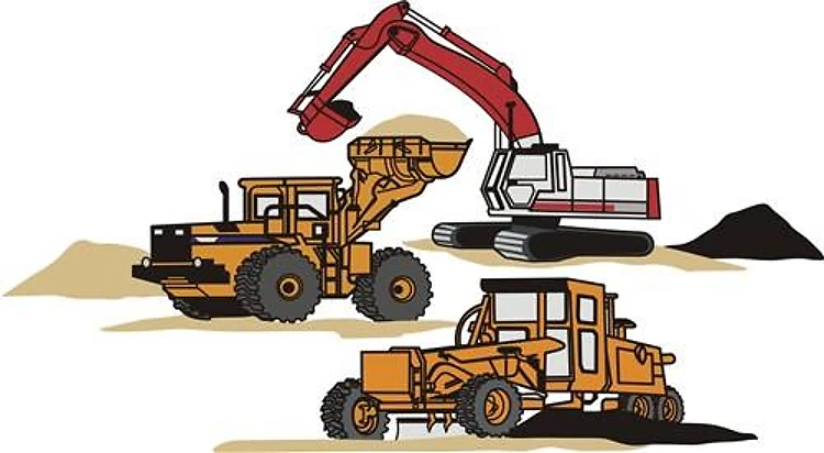 3 PC. HEAVY EQUIPMENT