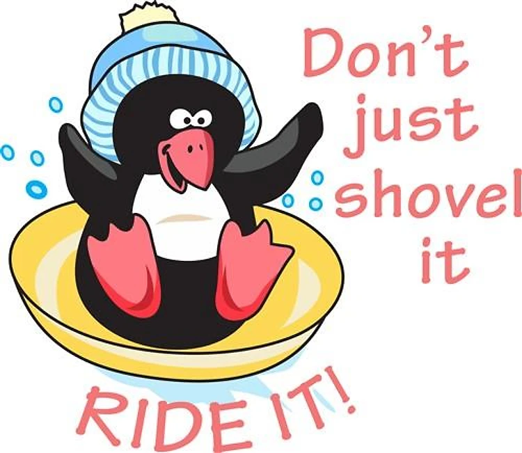 PENGUIN RIDING SLED