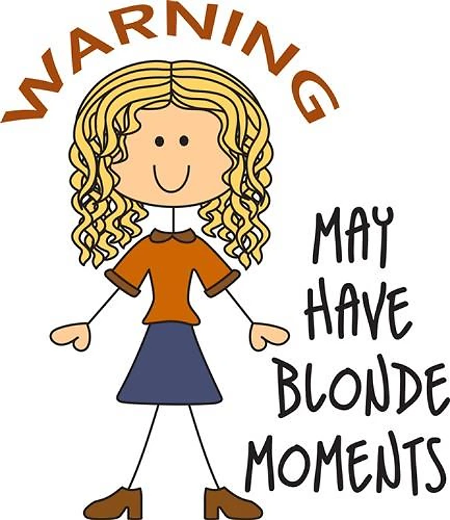 BLONDE MOMENTS