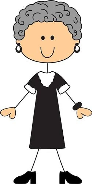 GRANDMA STICK FIGURE