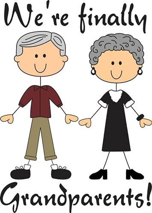 WERE FINALLY GRANDPARENTS