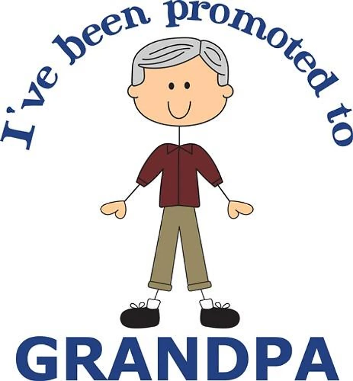 PROMOTED TO GRANDPA
