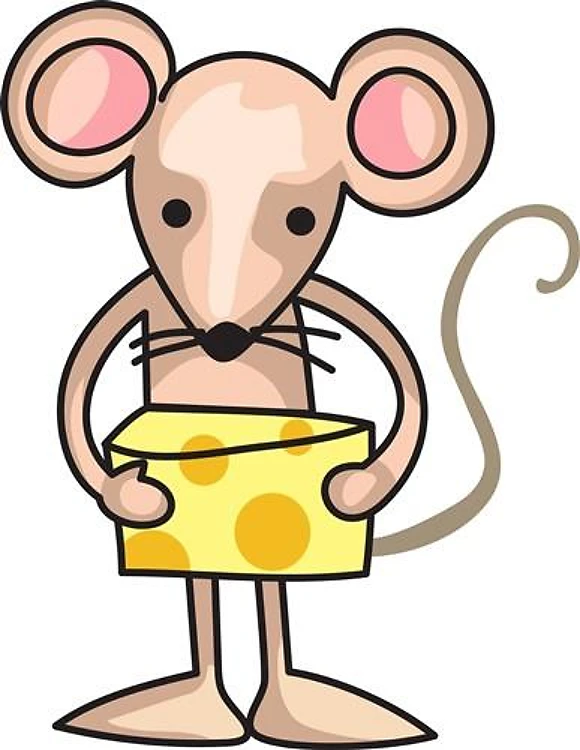 MOUSE WITH CHEESE