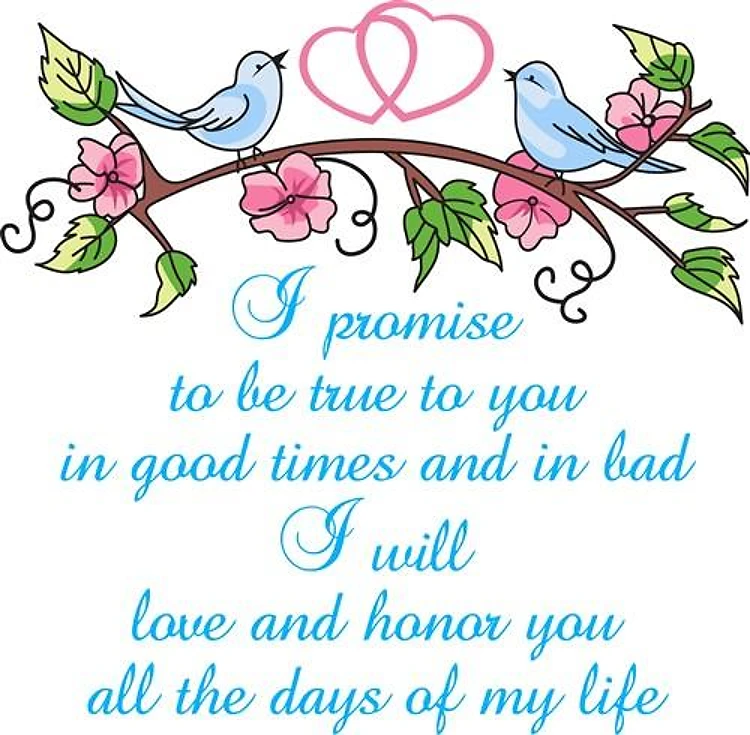 WEDDING VOWS
